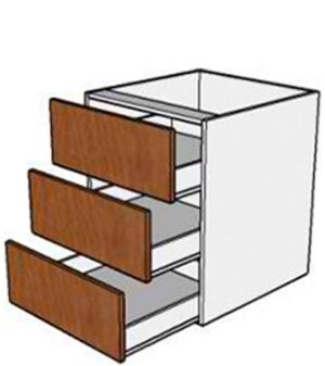 3 Drawer Base Cabinet