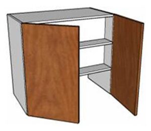 Range Hood Cabinet for Pull Out Range Hood - Overhead