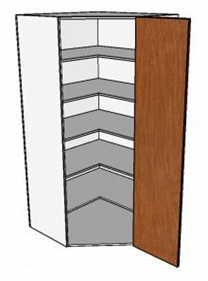 Single Door Hinged Right 45 Deg