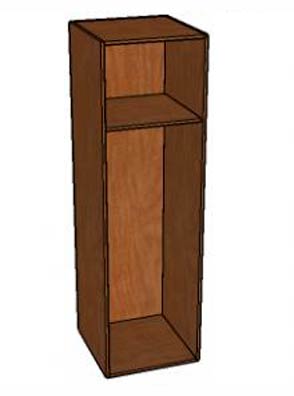 Wardrobe 1 Fixed Shelf